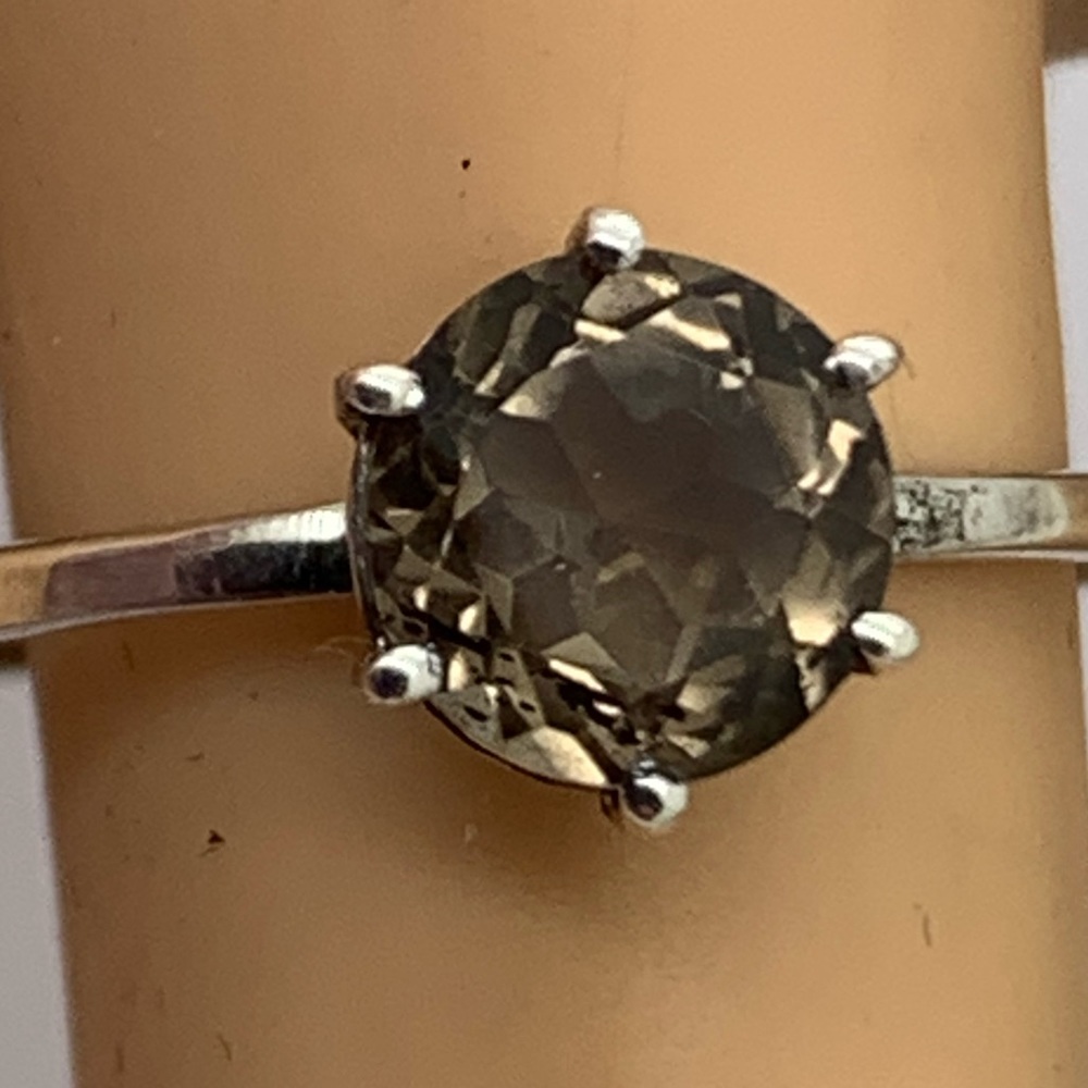 925 Sterling Vintage Gemstone Ring 9.5
